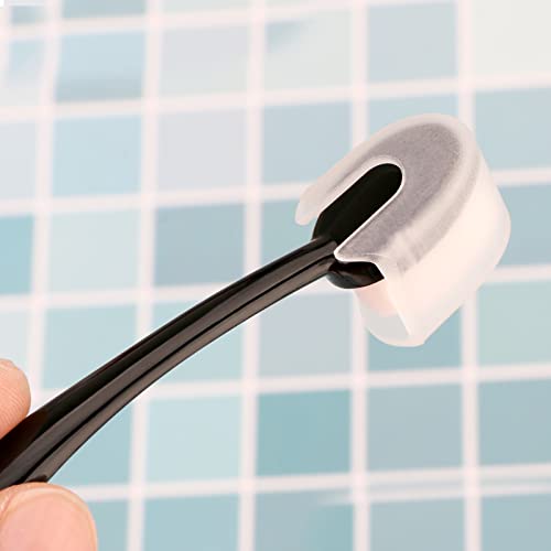 UNIMEIX 5 Pack Blending Brushes for Card Making Art Blending Tools Blender Brush Ink Blending Brushes for Crafts Black with Cover