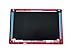Eclass LCD Back Cover & Front Bezel Frame & Hinges Red for HP 15-dw 15t-dw 15-dw0081wm 15-dw0083wm 15-dw1081wm 15-dw1083wm 15t-dw000 15t-dw100 15t-dw200 L52009-001 L52014-001 M03725-001