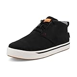 Twisted X Men's Work Kicks, Round Toe Nano Toe, Black & Brown High Top, 10.5 M