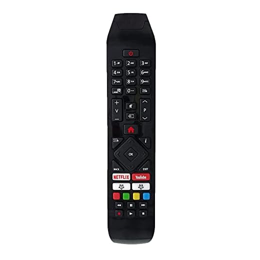 MYHGRC RC 43140 Fernbedienung für Hitachi TV mit Youtube Netflix 65HL8000 65HL7000 55HL9000G 55HL8000K 55HK6500 55HK6000 43HL800K 43HK6001 43HK6000000000000001 0 40HEE 4001 40HE4000 32HE4500K 32HE4500