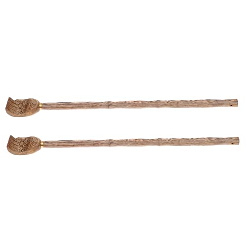 PATKAW 2 Piezas Raspador De Espalda Rascador De Espalda Para Hombre Galleta De Espalda Peines Rascador De Espalda Extensible Mano Para Herramienta Para El De Espalda De Madera