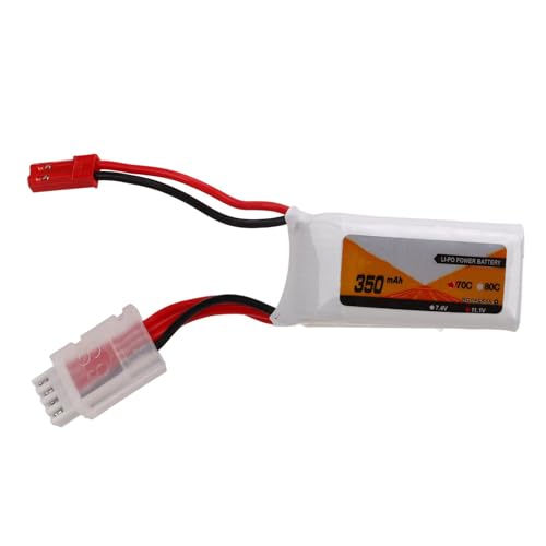 RC Lipo Battery, RC Lipo Battery 11.1V 70C Discharge Rate 3S JST Plug Connector 350mAh Power for Remote Control Vehicles