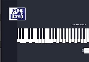 Oxford Zeszyt do Nut A5 16 Kartek