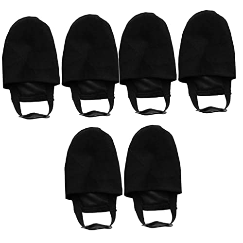 IMIKEYA 3 Pairs of Bowling Shoe Sliders - ' Elastic Cotton Bowling Socks for Enhanced Slide and Performance - for Young Bowlers and Sporting Activities