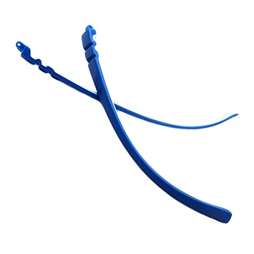 Patillas de silicona para gafas de niños color azul recambios universales
