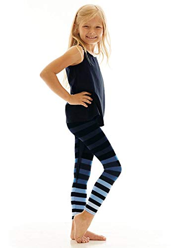 Ombre Signature Stripe Girls Activewear Leggings, Emmie/Kids Legging, Small2
