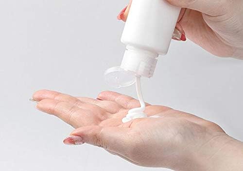 Pack of 2 100ml/200ml/400ml Transparent Empty Travel Refillable PE Plastic Soft Tubes Bottle Emulsion Packing Case Make up Cosmetics Container (400ml) - Image 5