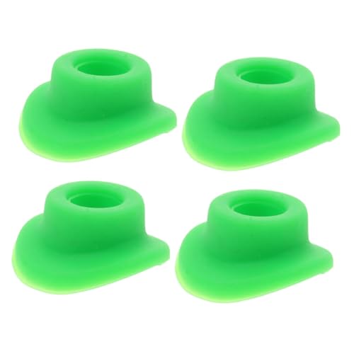 Zerodeko 4piezas Juntas De Silicona para Válvulas De Motocicleta Unidades Accesorios para Neumáticos Junta De Tapa De Válvula De Motor