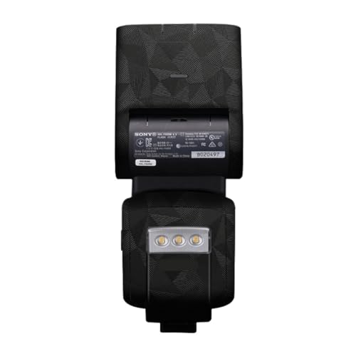 Film protection HVL-F60RM Sony en vinyle noir premium et anti-rayures