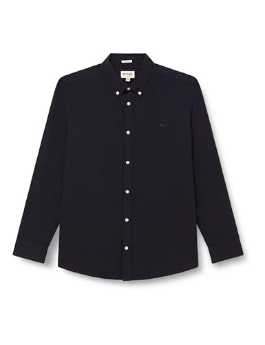 T-shirt bleu marine Wrangler Oxford XL idéal pour un style casual