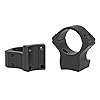 Talley X-Bolt Scope Mounts - 940735 1" Tube Diameter Medium Black Anodized Mounting Rings - F .540", R .615" Height #1