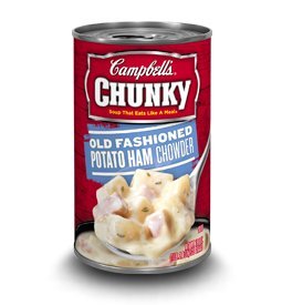 Campbell's Chunky Potato and Ham Chowder Soup, 19-Ounce (Pack of 6)