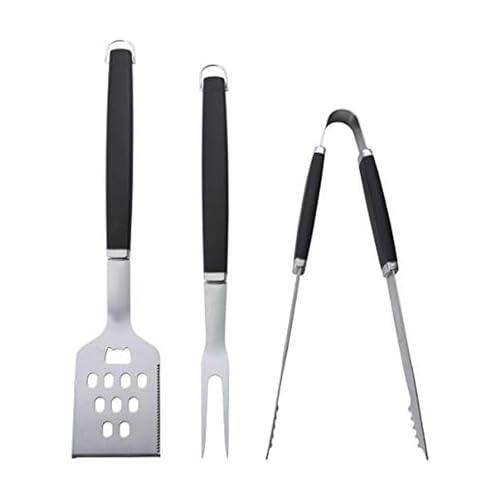 Image of Farberware 5261914 Barbecue 3-Piece Tool Set, 3 CT, Black