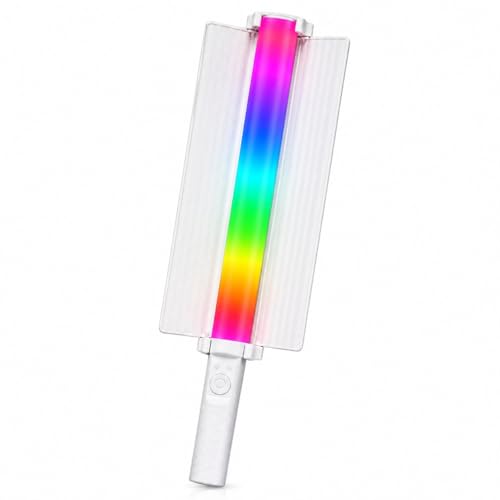 Image of RGB Video Stick Light with 2700K-6500K Adjustable Color Temperature|Two-Way Barndoor|Highlight Brightness|95 CRI|Flexible and Light Weight