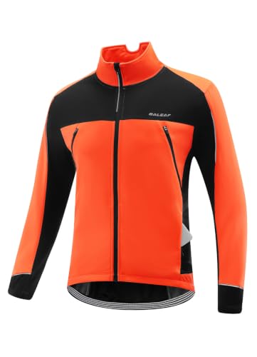 How Often Should You Wash a Running Jacket? 6 baleaf Men's Cycling Winter Jacket Windproof Thermal Warm Pockets orange XL