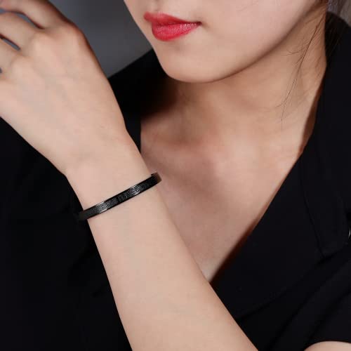 AYATUL KURSI Islamic Jewelry Bracelets Stainless Steel Openable Bangles Arabic Calligraphy Islamic Faith Gifts Messager Islamic Calligraphy Muslim Men Jewelry Bracelets Gift for Women3