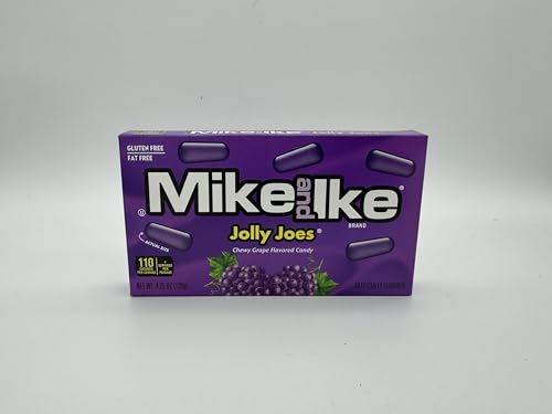Mike and Ike Theater Box Jolly Joes 4.25oz Pack de 12 miniatura 2