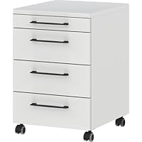 Germania Aktenschrank 4250-559 GW-Profi 80x200x40cm - Weiß/Grandson-Eiche - Mit 4 Verstellbaren Einlegeböden