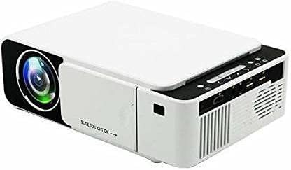 METRONAUT T6 WiFi LED Projector 1080p Full HD with Built-in YouTube - Supports WiFi, HDMI,VGA,AV in,USB, Miracast - Mini Portable 4700 lm LCD Corded Portable Projector (T6-1)