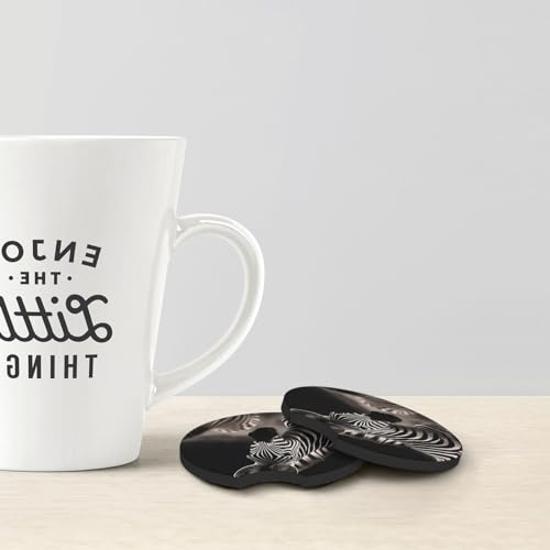 Portavasos para auto 2 unidades con diseño de animales miniatura 4