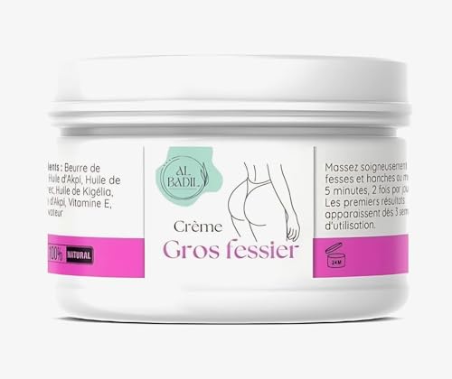 Crema Reafirmante Nalgadas con Akpi - Kigelia & Fenogreco, - Planta específica para firmar, aumentar las caderas y las nalgas - fabricación 100% natural