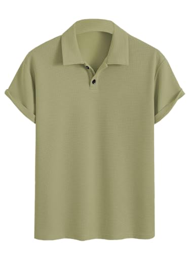 Image of TAGDO Men's Premium Waffle Knit Regular fit T-Shirt || Mens Tshirt (2018)