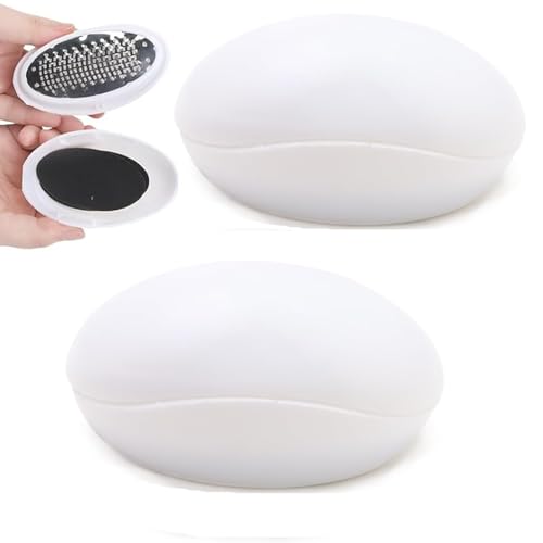 Egg Shape Foot Grinder - 2Pcs Hard Skin Remover for Feet - Foot Grinder Callus Remover - Pedicure Tools for Foot Care, Foot Scrubber for Smooth Feet