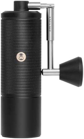 TIMEMORE C5 Pro Manual Coffee Grinder Capacity 30g with CNC Stainless Steel Conical Burr - Internal Adjustable Setting,Double Bearing Positioning (C5 Pro Matte Black) - Thumbnail 2