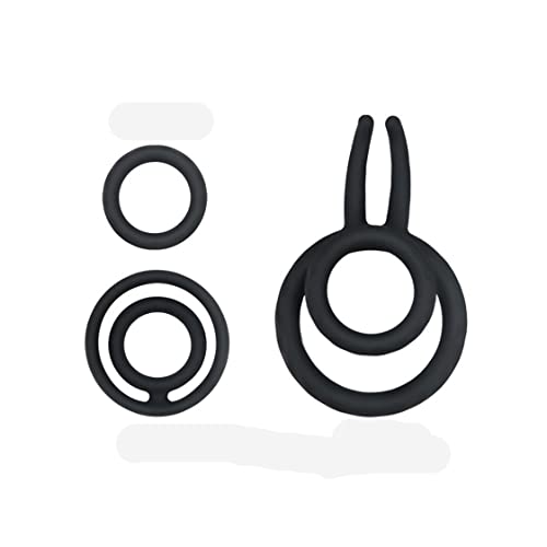 Outil d'exercice physique pour hommes en caoutchouc 3PCS, prolonge le temps, aide les hommes à jouer à des jeux, exerce la force, soulage le stress.xian231 Cover