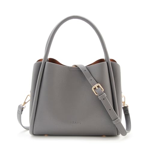 [FIRANO] ラウンドカーブハンドバッグ A302902 レディース ARNO LABEL フィラノ アルノレーベル GINGER WEB掲載 剛力彩芽さんタイアップ ハンドバッグ ショルダーバッグ 斜めがけ 肩掛け 2way デイリーバッグ ギフト A302902 グレー