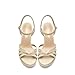 DREAM PAIRS Wedge Sandals for Women Dressy Summer, Platform Espadrille Strappy Casual Braided Heels Comfortable with Open Toe and Ankle Strap,Size 7.5,Beige-Raffia,SDPW2403W