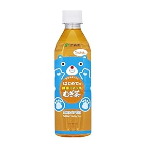 伊藤園 はじめての健康ミネラルむぎ茶 500ml×24本" 