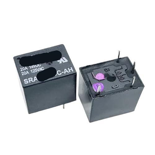 Relais SRA-12VDC-AH 4 broches micro relais de puissance 12V DC pour circuit imprimé