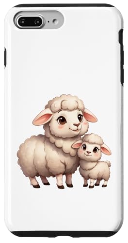���킢����ƐԂ����r�̎q�r�̔_��̓��� �X�}�z�P�[�X iPhone 7 Plus/8 Plus �p