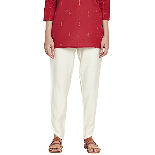 Image of GO COLORS Women Mid Rise Cotton Dhoti Pant