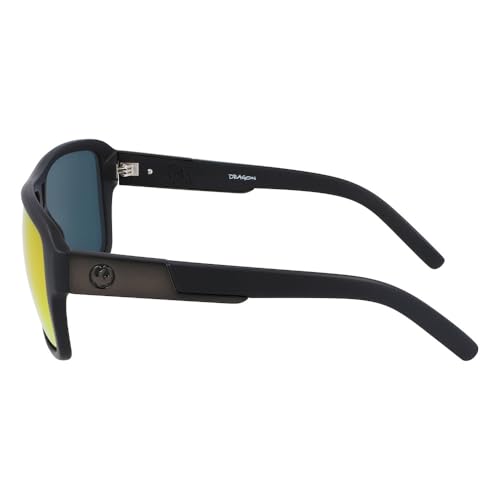Image of Dragon Mens The Jam Sunglasses - Matte Black Frame | LL Red Ion Lens