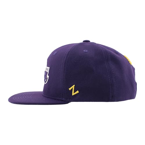 Image of ZHATS NBA Unisex-Adult NBA Officially Licensed Adjustable Snapback Hat Flat Bill Z11 Icon Team Color