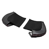 BRIDE (ブリッド) シート用オプションパーツ【 プロテクトパッドセット 】サイド (GIAS STRADIA3用) 高級ソフトレザー+ファブリック 黒 K35APO