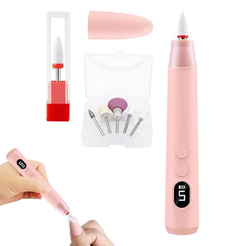 Taladro de uñas inalámbrico portátil de alta precisión para gel acrílico