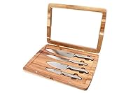 Furi Pro Acacia Knife 4-Pieces Set