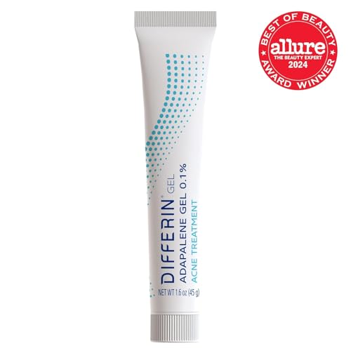 image for Differin Acne Treatment Gel, 180 Day Supply, Retinoid Treatment for Fa