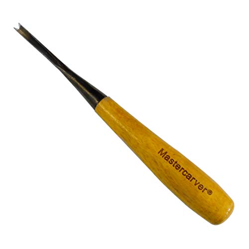 10pc Mastercarver Basic Wood Carving Tools Set w/Canvas Roll 401004 - Thumbnail 3