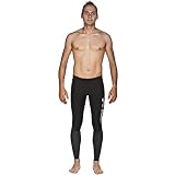 arena Herren Schwim Kompressions Hose Carbon (Atmungsaktiv, Carbon-Material, Durchblutungfördernd), Black-Deep Grey (55), L