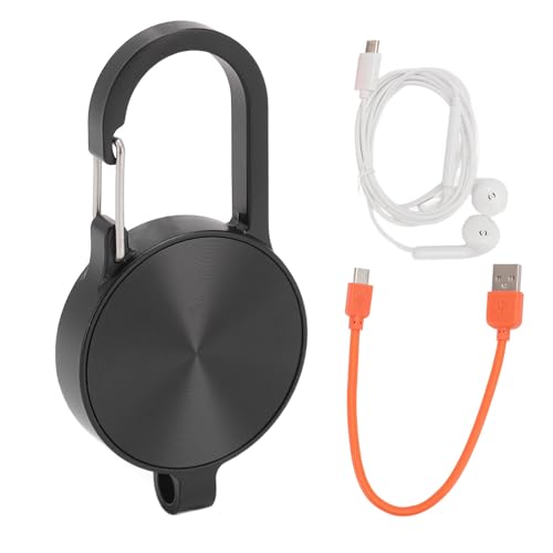 Cryfokt Grabadora de Voz con Llavero, Gran Capacidad de Memoria, Grabación de 25 H, Activada por Voz, Triple Reducción de Ruido, Unidad USB con Reproductor MP3, con Grabación de 360 (Memoria de 32GB)