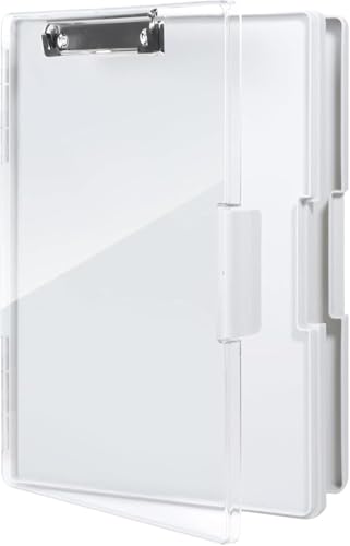 Bianstar�N���b�v�{�[�h�t�H���_�[ A4 ��e�� �o�C���_�[ ���[�{�b�N�X 2�w ���J�� (�u���b�N) (B) (A)