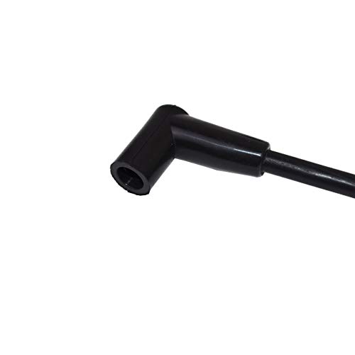 image for A-Team Performance Spark Plug Wire Set - 8.0mm Silicone Black 90-Degre