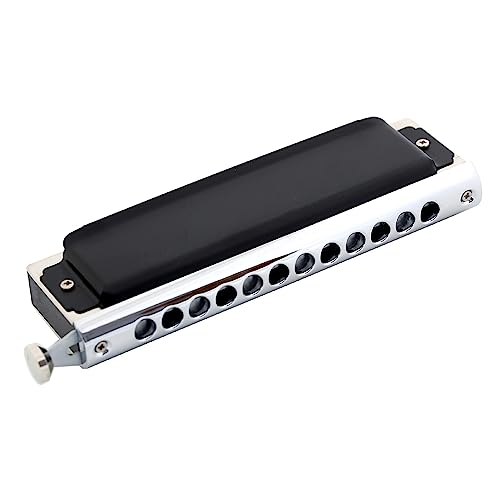 PacuM Harmonica par Instrument Clé Harmonica Harpe Chromatique 12 Trous 48 Tons Orgue à Bouche Instruments de Musique Professionnels Clé C Couvercle en Acier Inoxydable Harmonica - Les Beatles, Paul McCartney, John Lennon, RIngo Starr, George Harrison PacuM Harmonica par Instrument Clé Harmonica Harpe Chromatique 12 Trous 48 Tons Orgue à Bouche Instruments de Musique Professionnels Clé C Couvercle en Acier Inoxydable Harmonica – Image 5