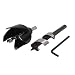 New Lon0167 Woodworking 53mm Featured Cutting Dia 22mm reliable efficacy Auger Bit Hole Saw Door Lock Installation Kit(id:4da 9e cf a64)