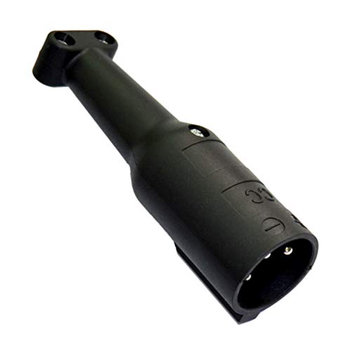 Scaauto Club Car Ds Precedent Golf Cart Plug 48 Volt 3 Pin Round Plug Chargers Handle Connector Accessories For Club Car Ds Precedent Golf Carts 1995 Up #TOP7