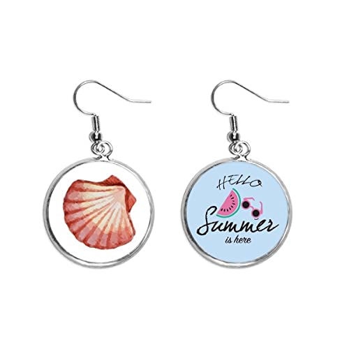 Pendientes de sandía roja para looks de playa y paseos de verano 1